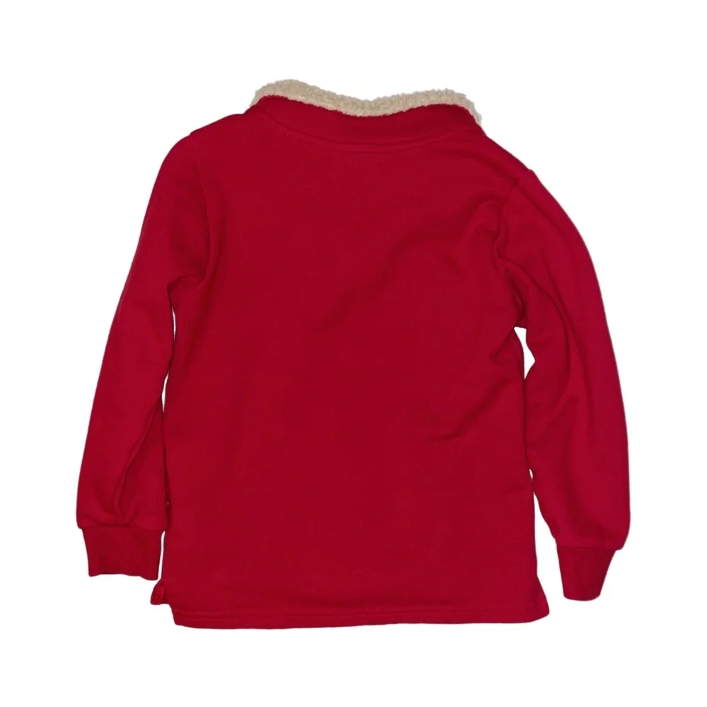 CARTER'S Boy's Red Long Sleeve Sweatshirt Size 7